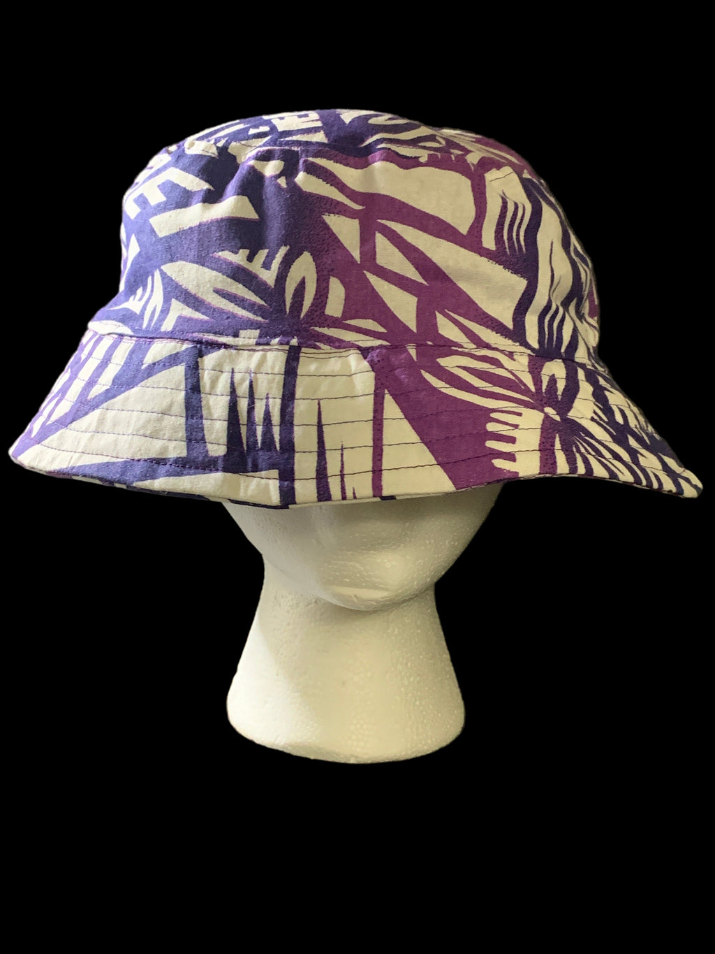 Polynesian Tribal bucket hat front view